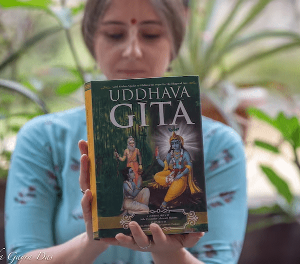 UDDHAVA GITA, Krishna Book, HAre Krishna book, Spiritual book, Srila Vishvanantha Chakravati Thakur