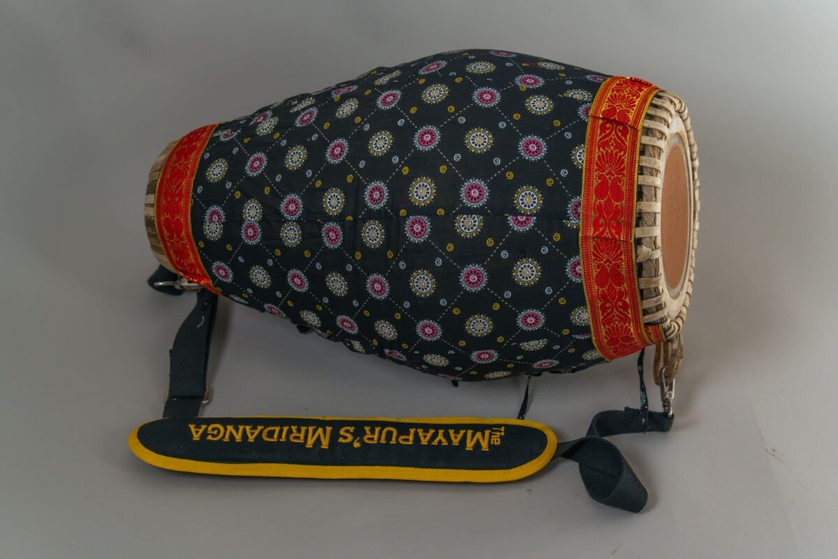 Gauranga Professional Mridanga for Kirtan, Harinam, Temple, Spiritual Music instrument, Hare Krishna Kirtan Instrument , Ahimsa Mridanga