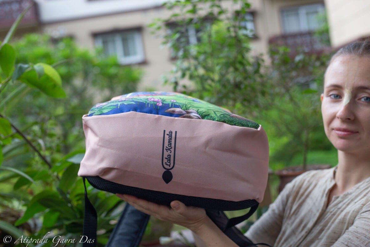 Shree Radha With Krishna School Backpack, Krishna, Hare Krishna , Vrindavan mood