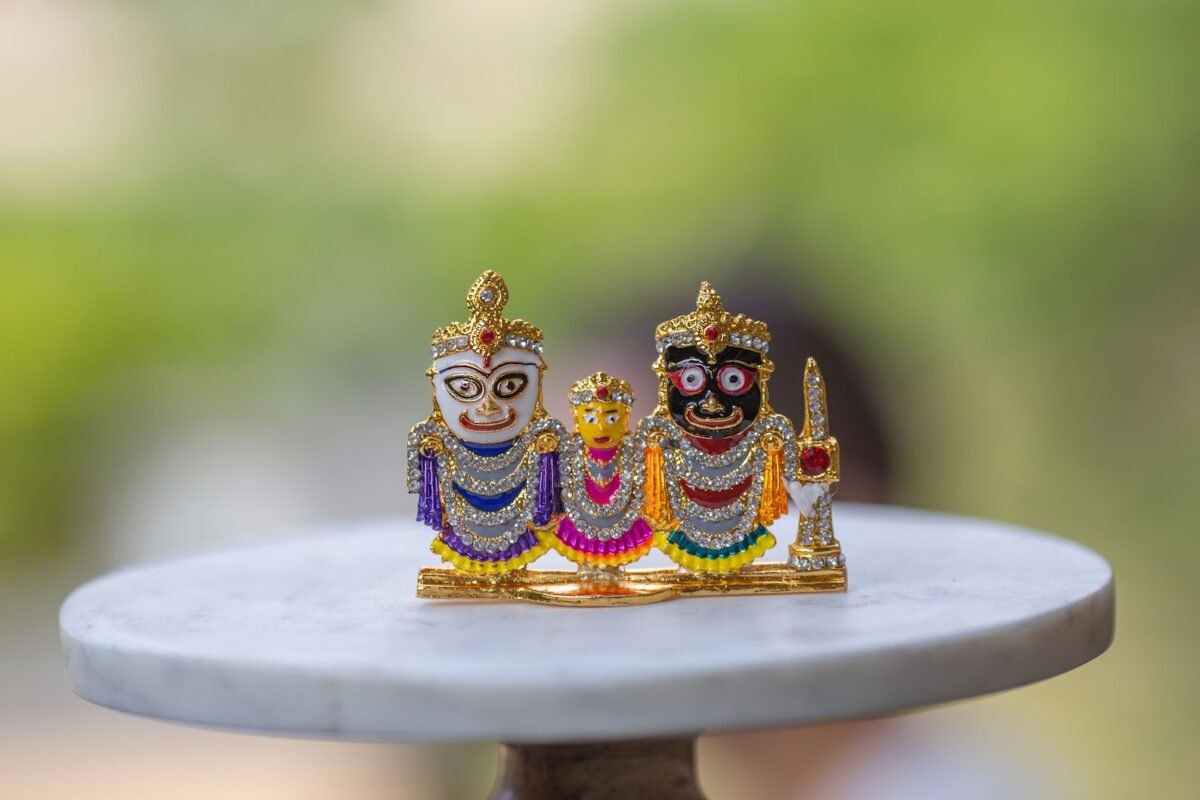 Jagannath Baladev and Subhadra hand made, Hare Krishna, Krishna things, Holy Name Jagannath