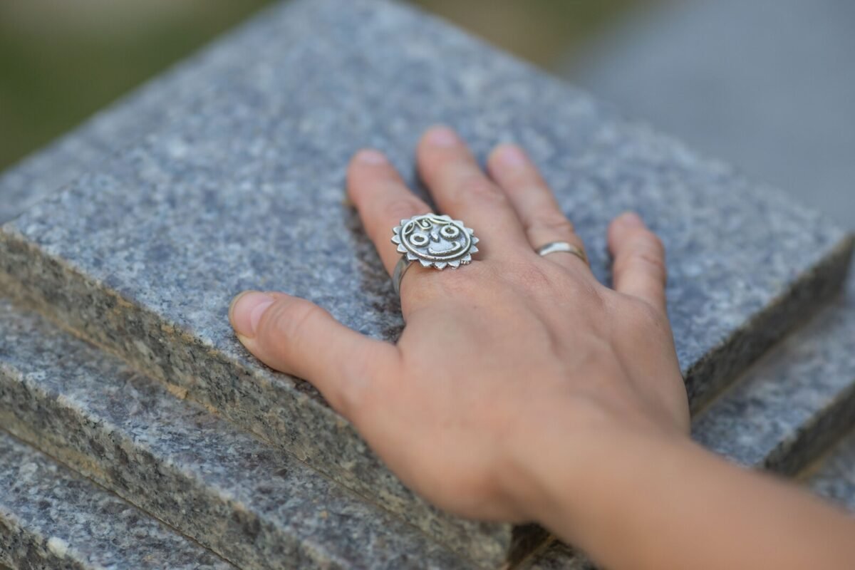 Silver Jagannath Ring, free size ,Hare Krishna Ring, Mahamantra Holy names,Pure Silver ring.