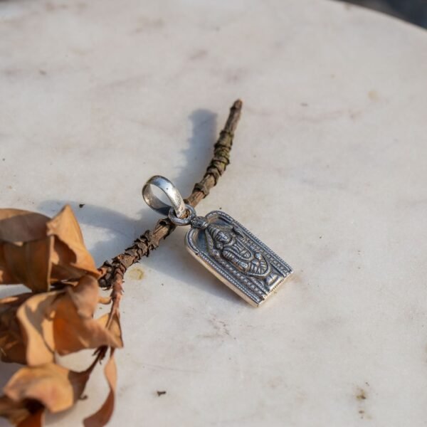 Balaji silver Pendant   Handmade , Hare Krishna, Krishna Style, kanthimala, Tulasi pandent