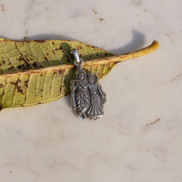 Yoga Nrisimhadev silver Pendant Handmade , Hare Krishna, Krishna Style, kanthimala, Tulasi pandent