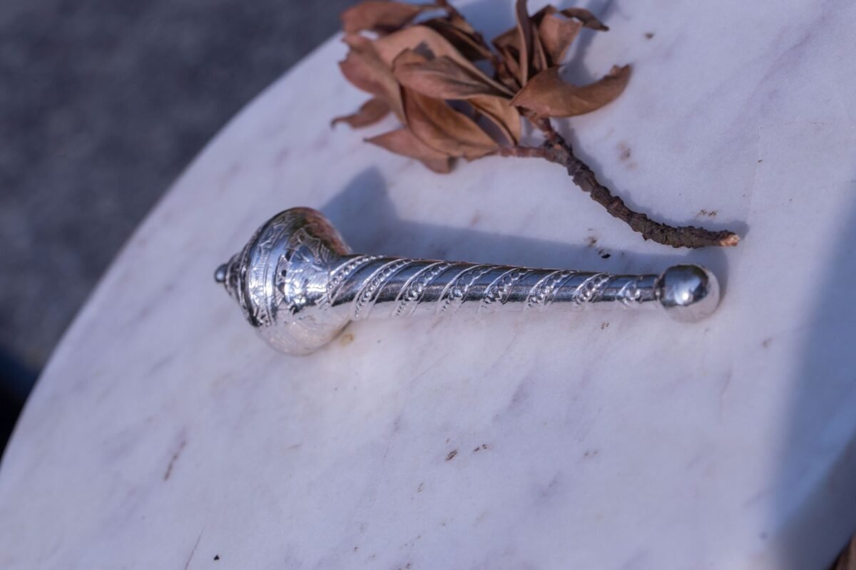 Silver Mace/Gada for Krishna/ Balaram/ Jagannath , Attributes for Lord Jagannath, Baladeva, Mace