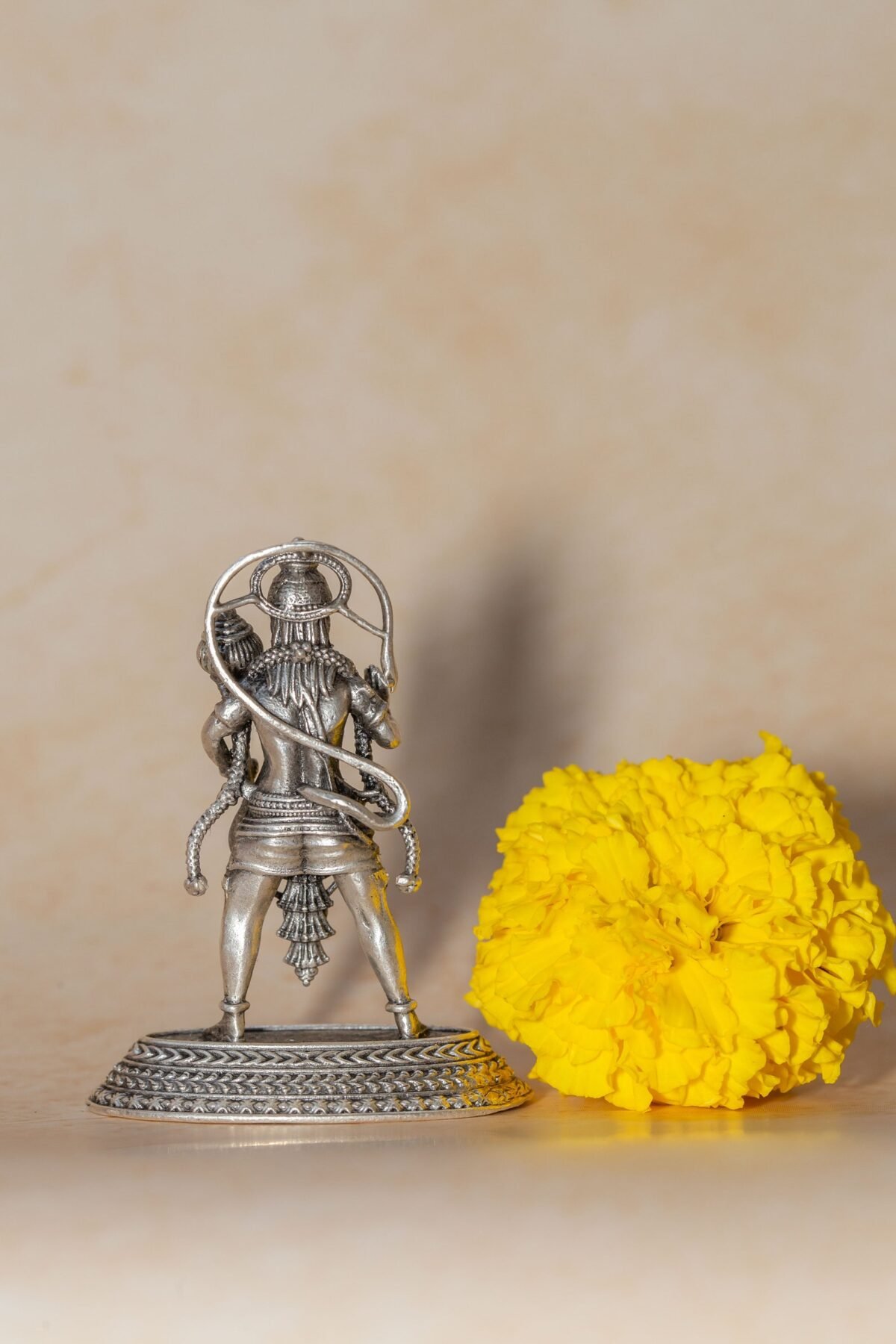 Silver Hanuman ji  murti 2 Inch    ,deity Gopal  ,Hare Krishna, Spiritual things, Holy things