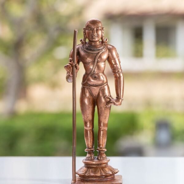 Arulmigu Dhandayuthapani Swami , 250 Grams , Patina Antique Finish for Home Temple Blessing ,Home Temple,