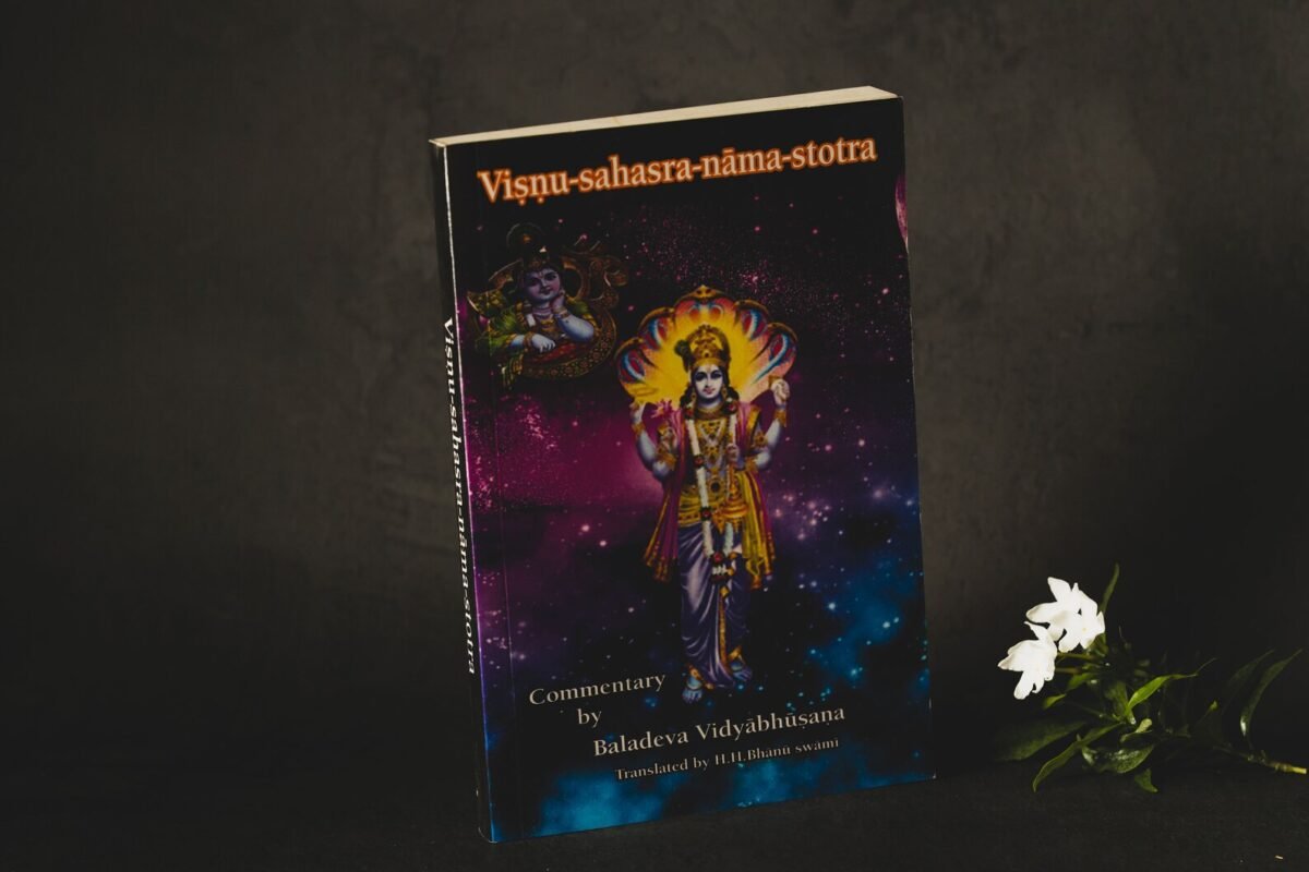 Vishnu Sahasra Nama Stotra .Krishna Book, Hare Krishna book, Spiritual book, Vedic books, Baladeva Vidyabhushusana