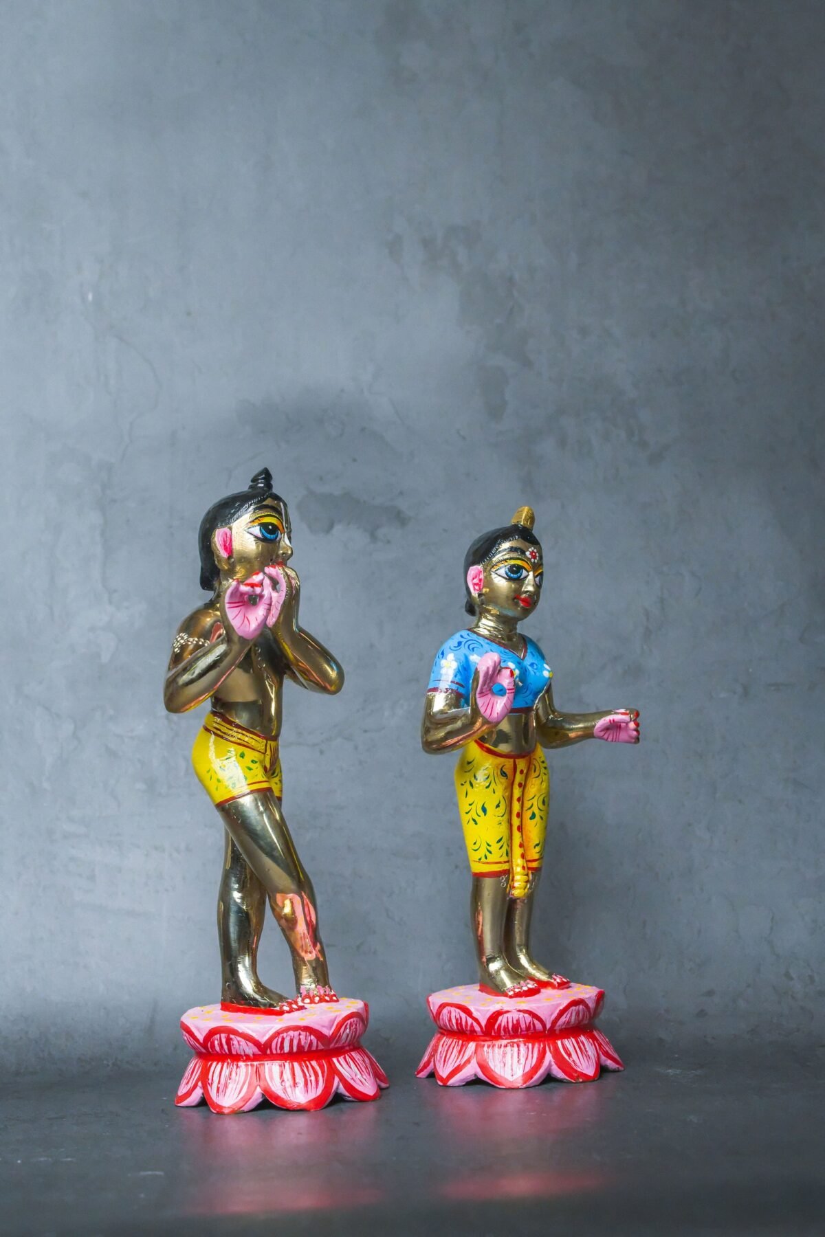 Shri Shri Radha Krishna, handmade, Hare Krishna, Krishna God, Krishna murti