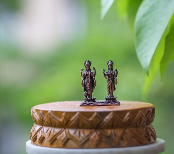 Copper Laxmi Narayana murti 2Inch ,deity Gopal ,Hare Krishna, Spiritual things, Holy things