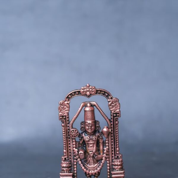 2 inches, Handmade Copper Balaji Idol Statue,Home Temple,I Nice Gift Ideal ,Hare Krishna, Spiritual things,