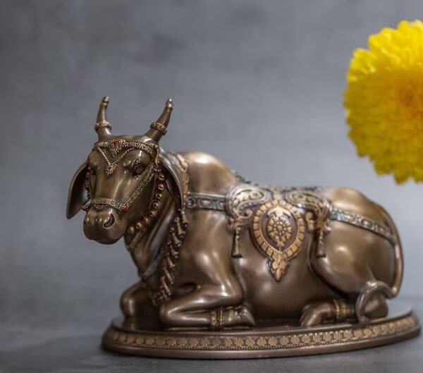 Nandi , Home Temple,I Nice Gift Ideal for Good Luck Wishes ,Hare Krishna