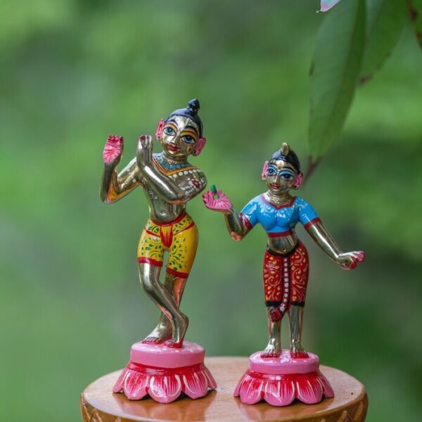 Beautiful 7" inches  Shri Shri Radha Krishna , DHL delivery .handmade, Hare Krishna, Krishna God, Krishna murti