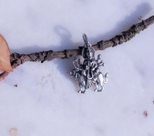 Maha Kali  silver Pendant   Handmade , Hare Krishna, Krishna Style, kanthimala, Tulasi pandent
