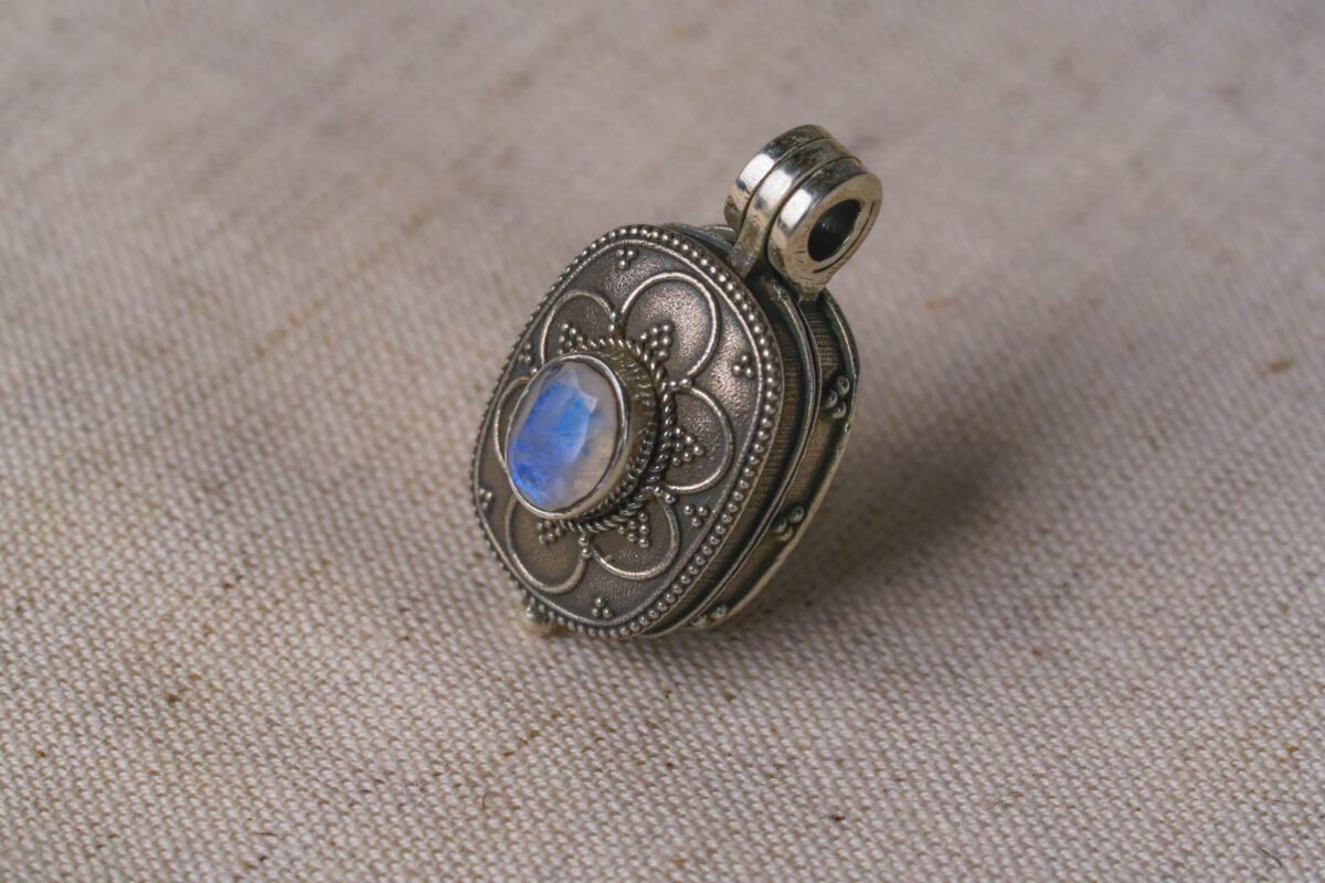 Silver Kavacha Handmade,Kavachas are a type of amulet worn for spiritual benefits