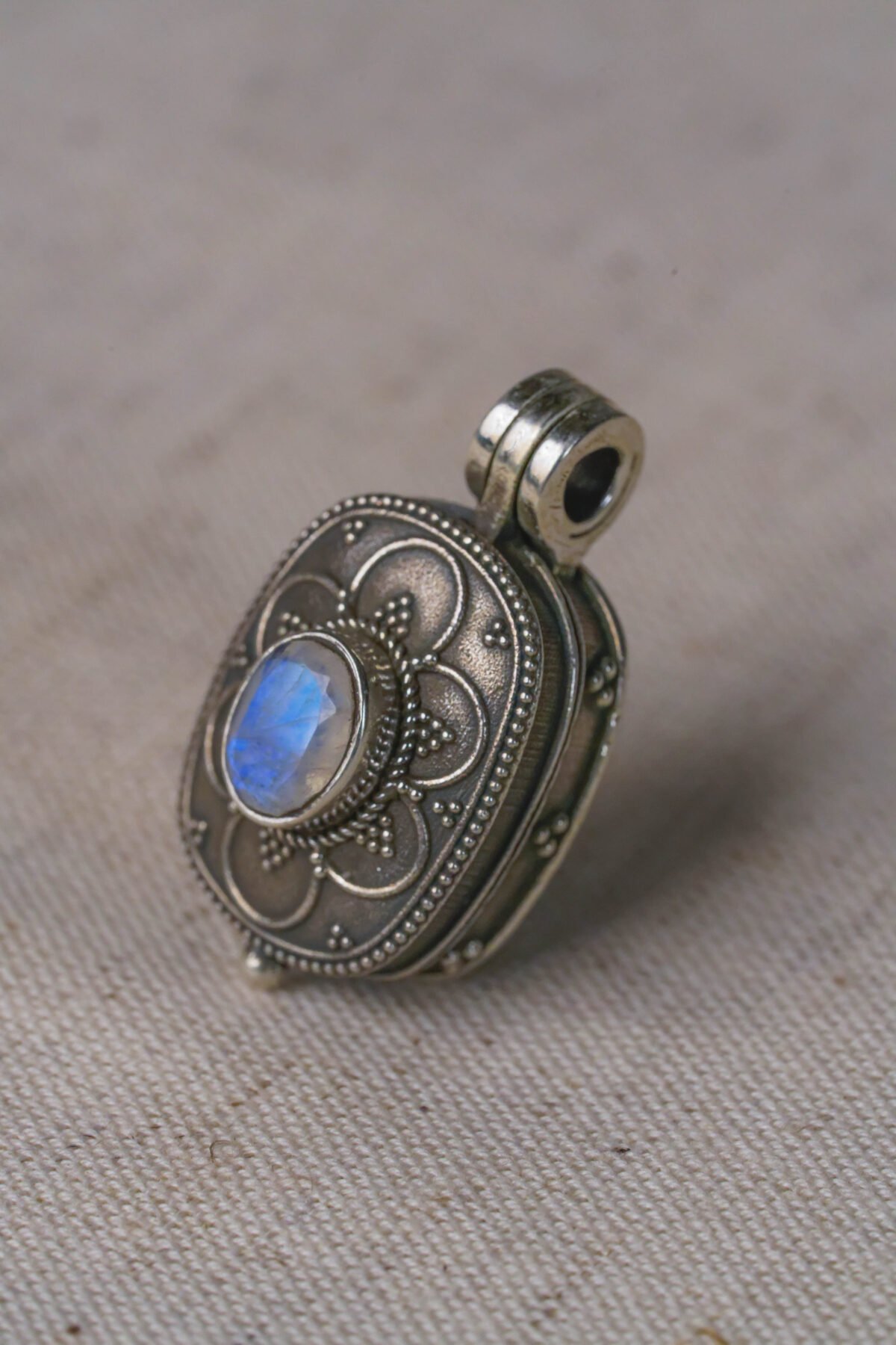 Silver Kavacha Handmade,Kavachas are a type of amulet worn for spiritual benefits