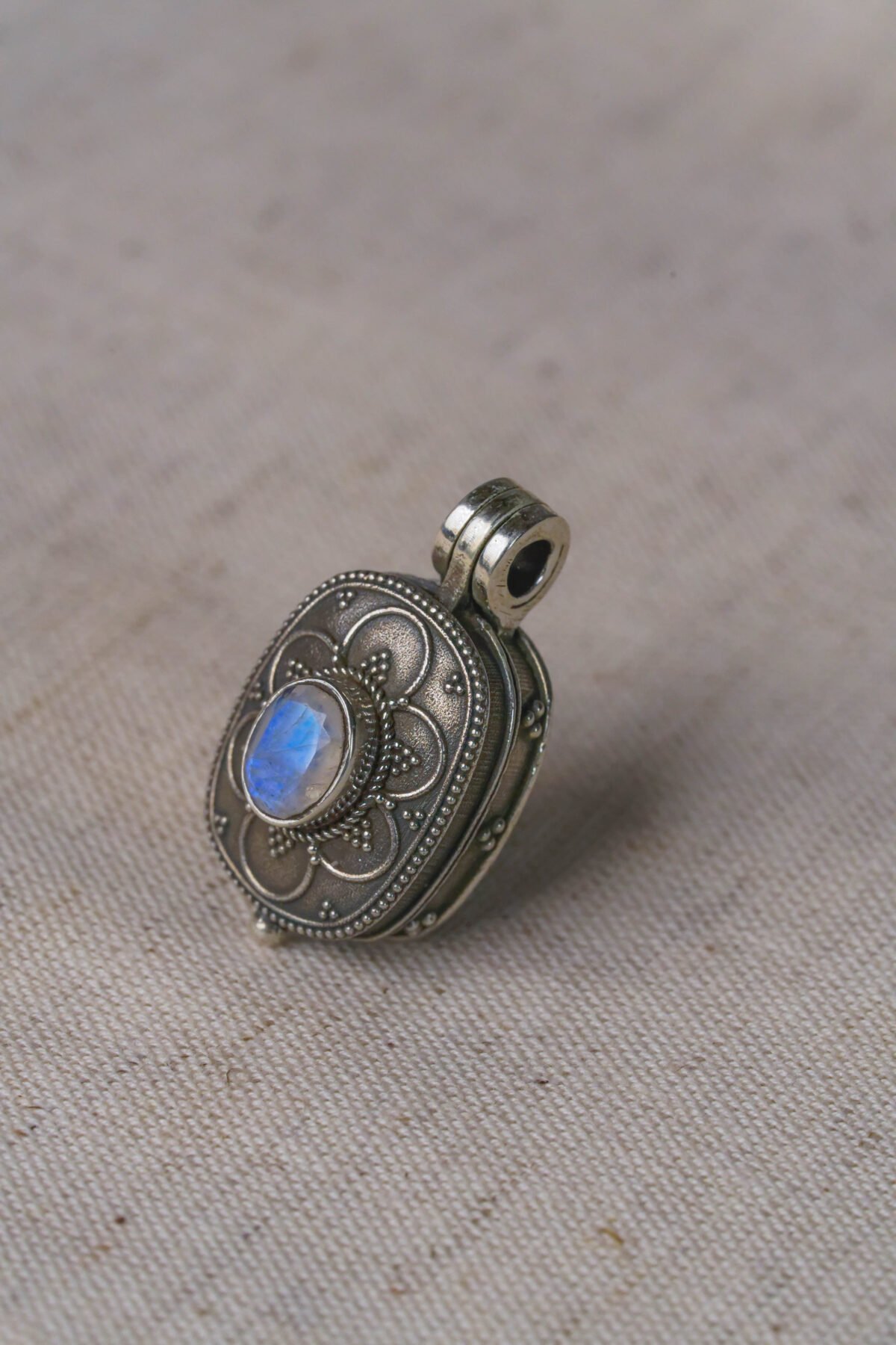 Silver Kavacha Handmade,Kavachas are a type of amulet worn for spiritual benefits