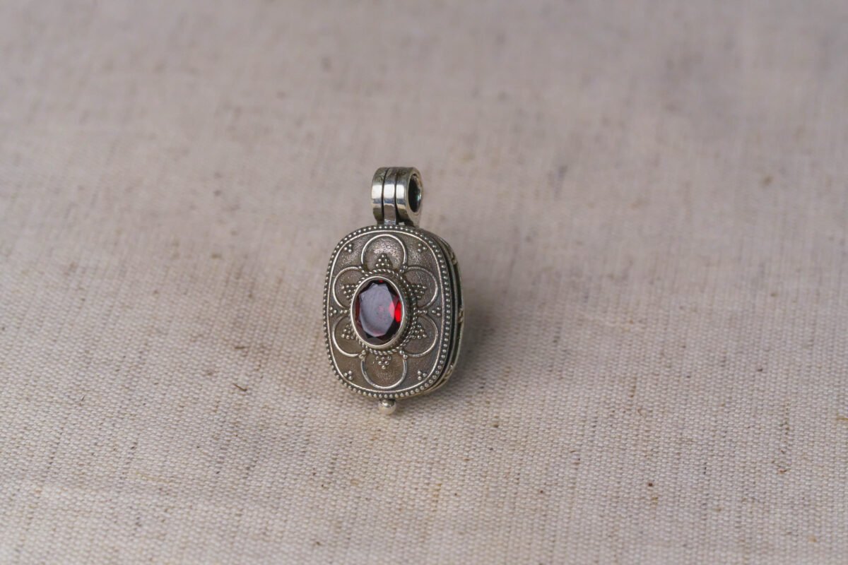 Silver Kavacha Handmade,Kavachas are a type of amulet worn for spiritual benefits