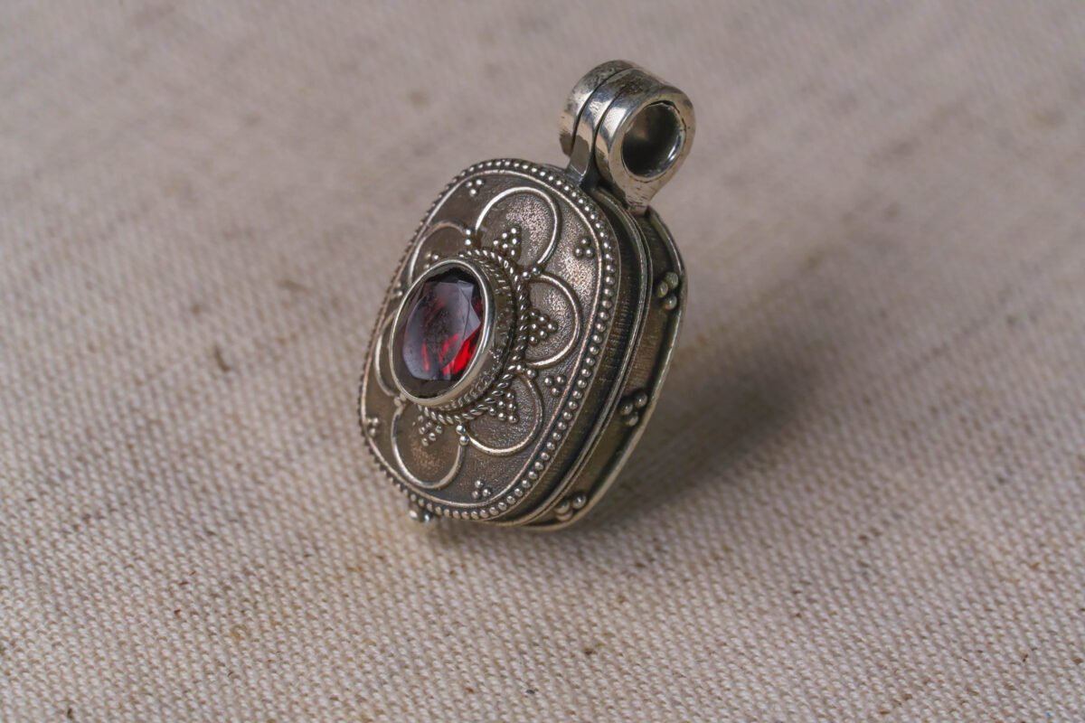 Silver Kavacha Handmade,Kavachas are a type of amulet worn for spiritual benefits