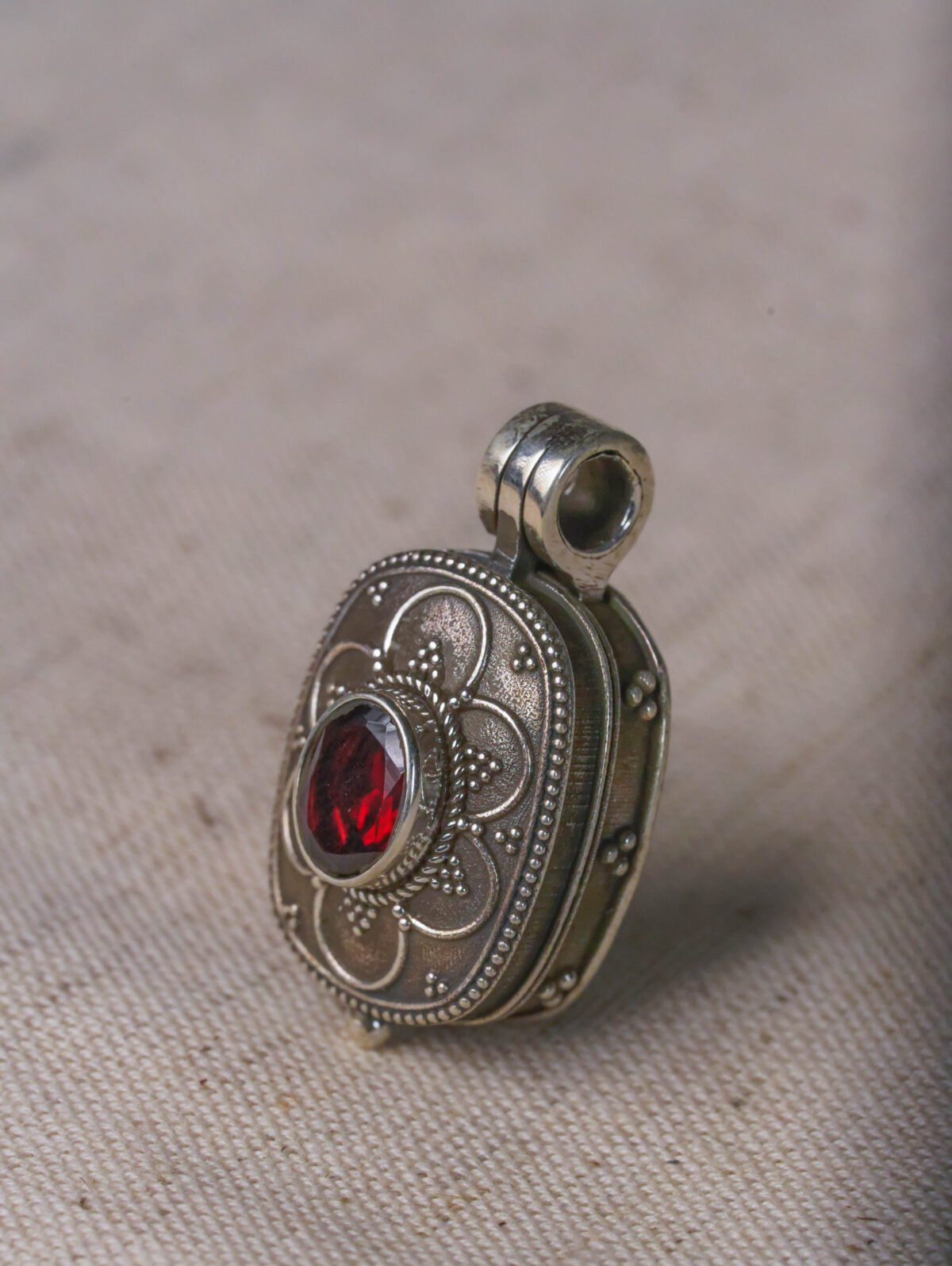 Silver Kavacha Handmade,Kavachas are a type of amulet worn for spiritual benefits