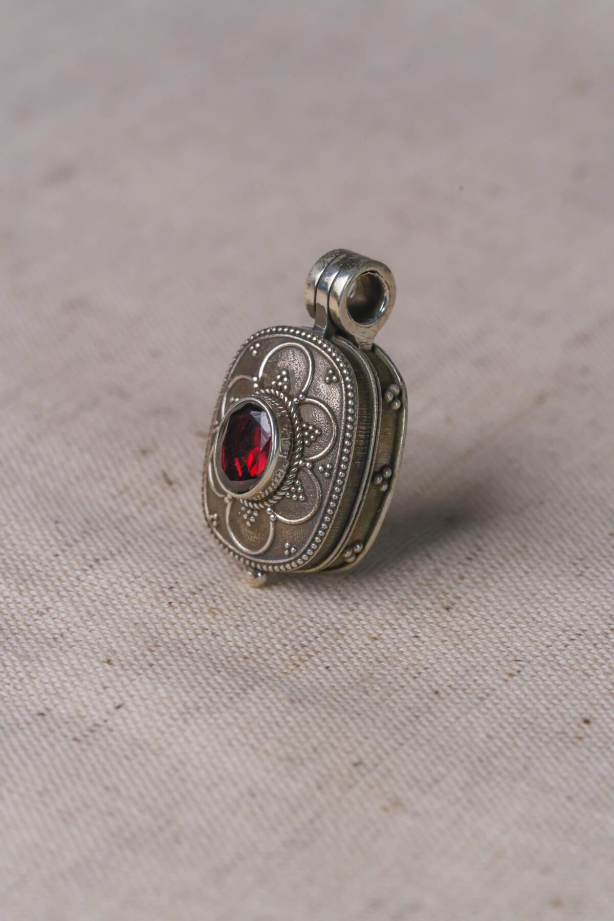 Silver Kavacha Handmade,Kavachas are a type of amulet worn for spiritual benefits