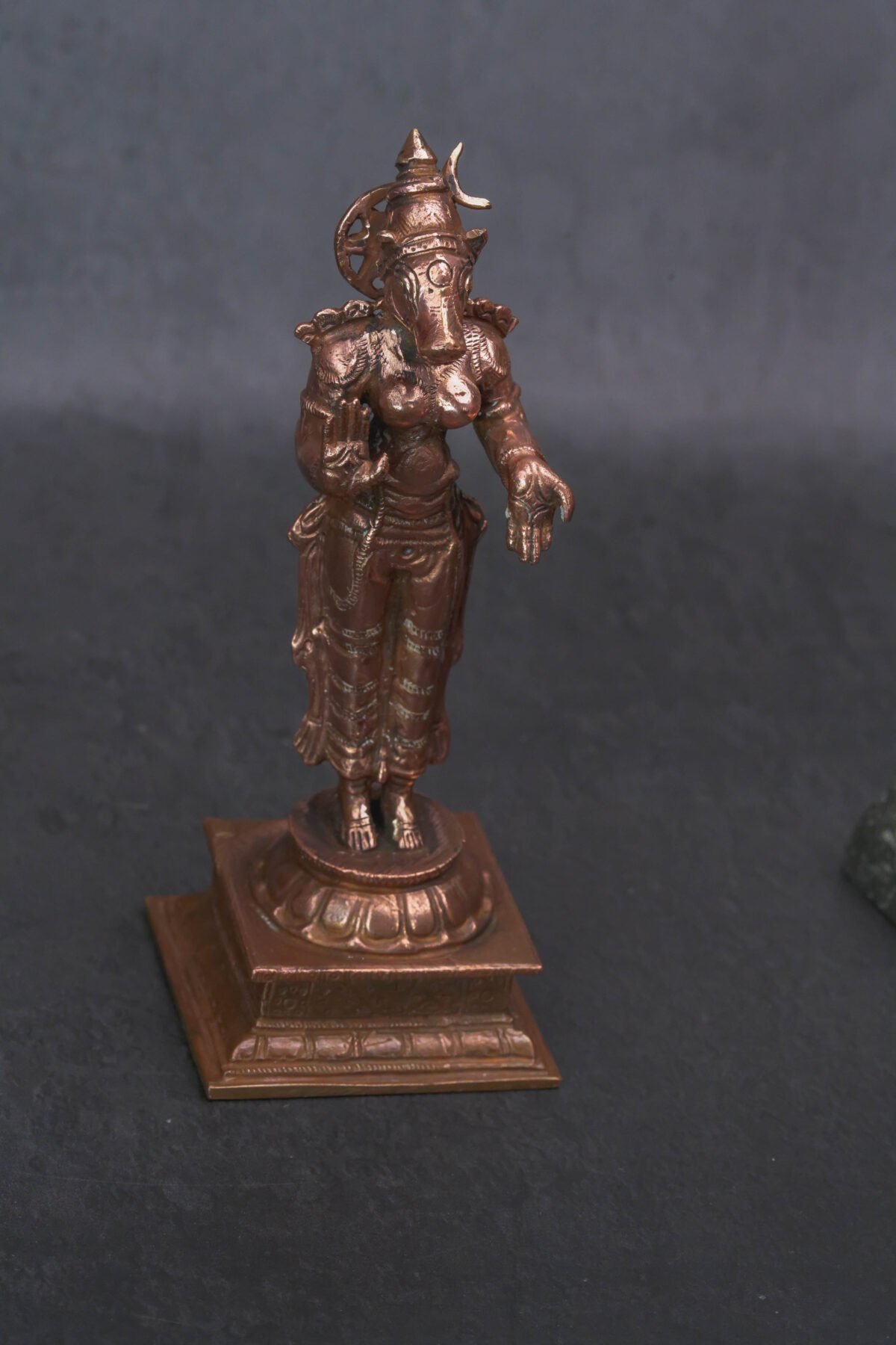 Exploring the Exquisite Varaha Dev 4.8 Inches: Handmade Standing Goddess Varahi, 380 Gram