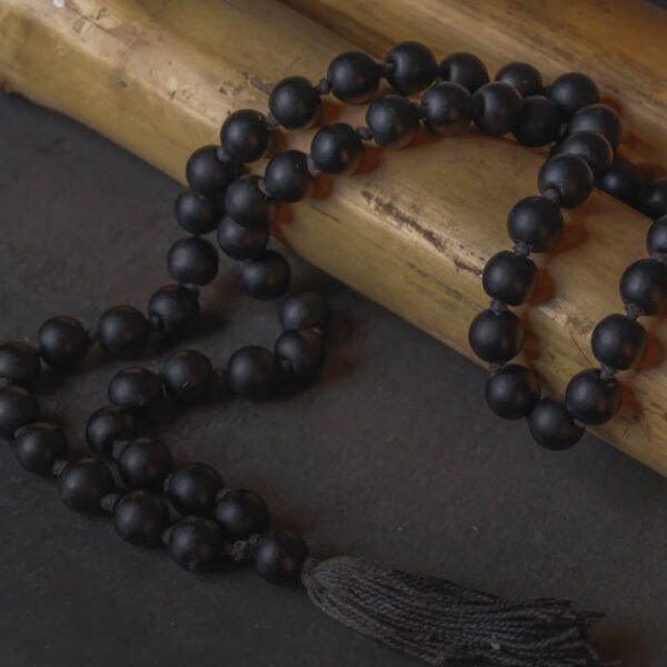 Shaligramm Shila Beads Round 54 beads, japa,Spiritual things,Holy things.stone