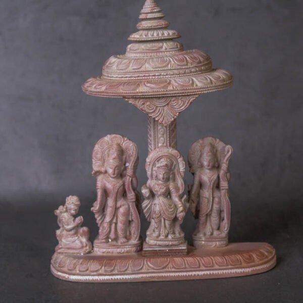 Handmade Lord Ram Darbar Murti | Rama Sita Lakshman Hanuman Statue | Ram Parivar, Ramal lila