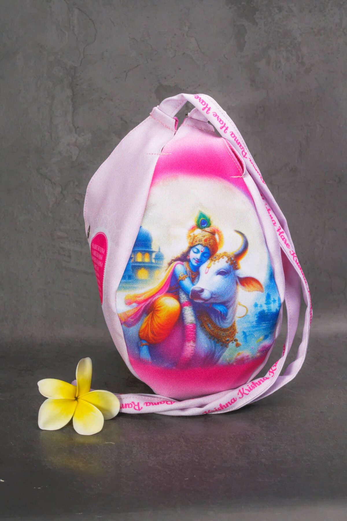 Krishna Japa bag/krishna bag/ beads bag/ meditation bag, Tulasi bag