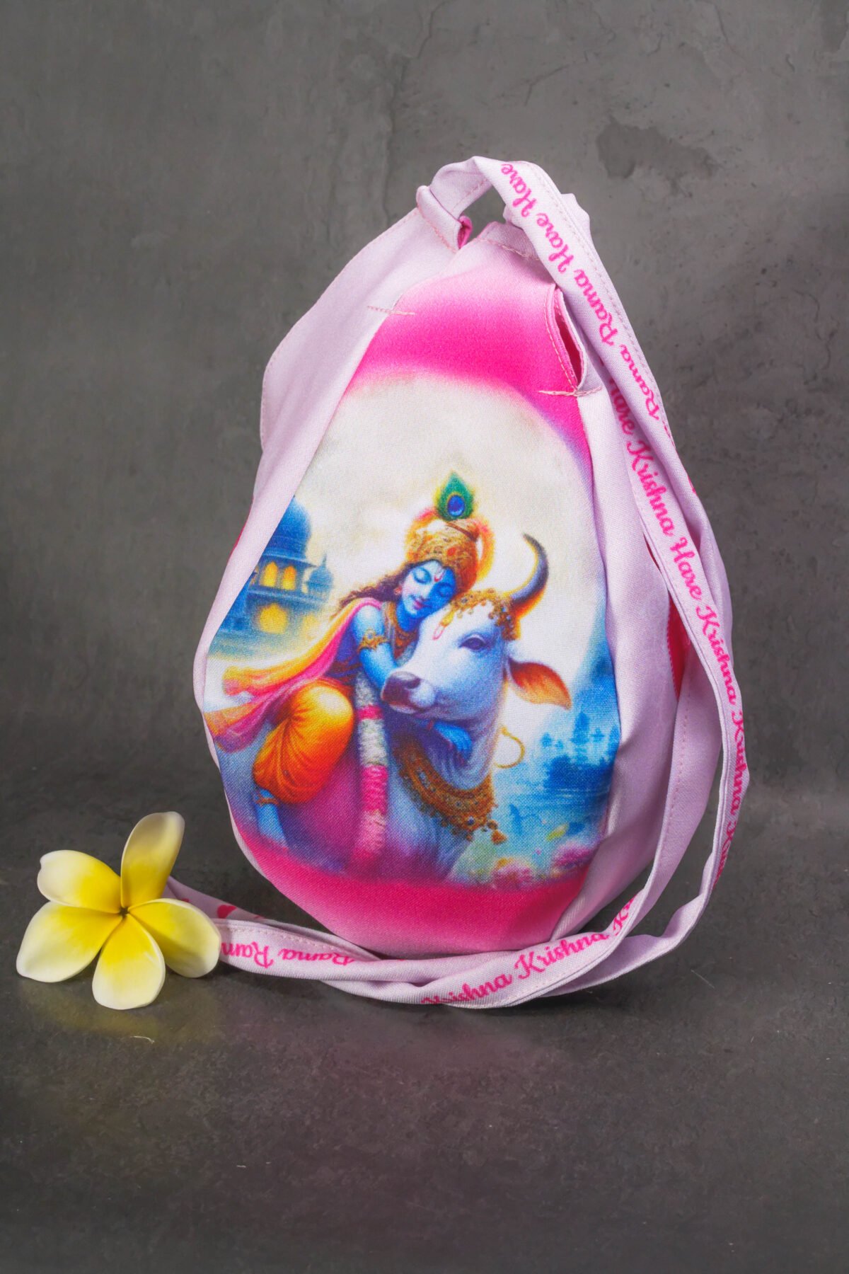 Krishna Japa bag/krishna bag/ beads bag/ meditation bag, Tulasi bag