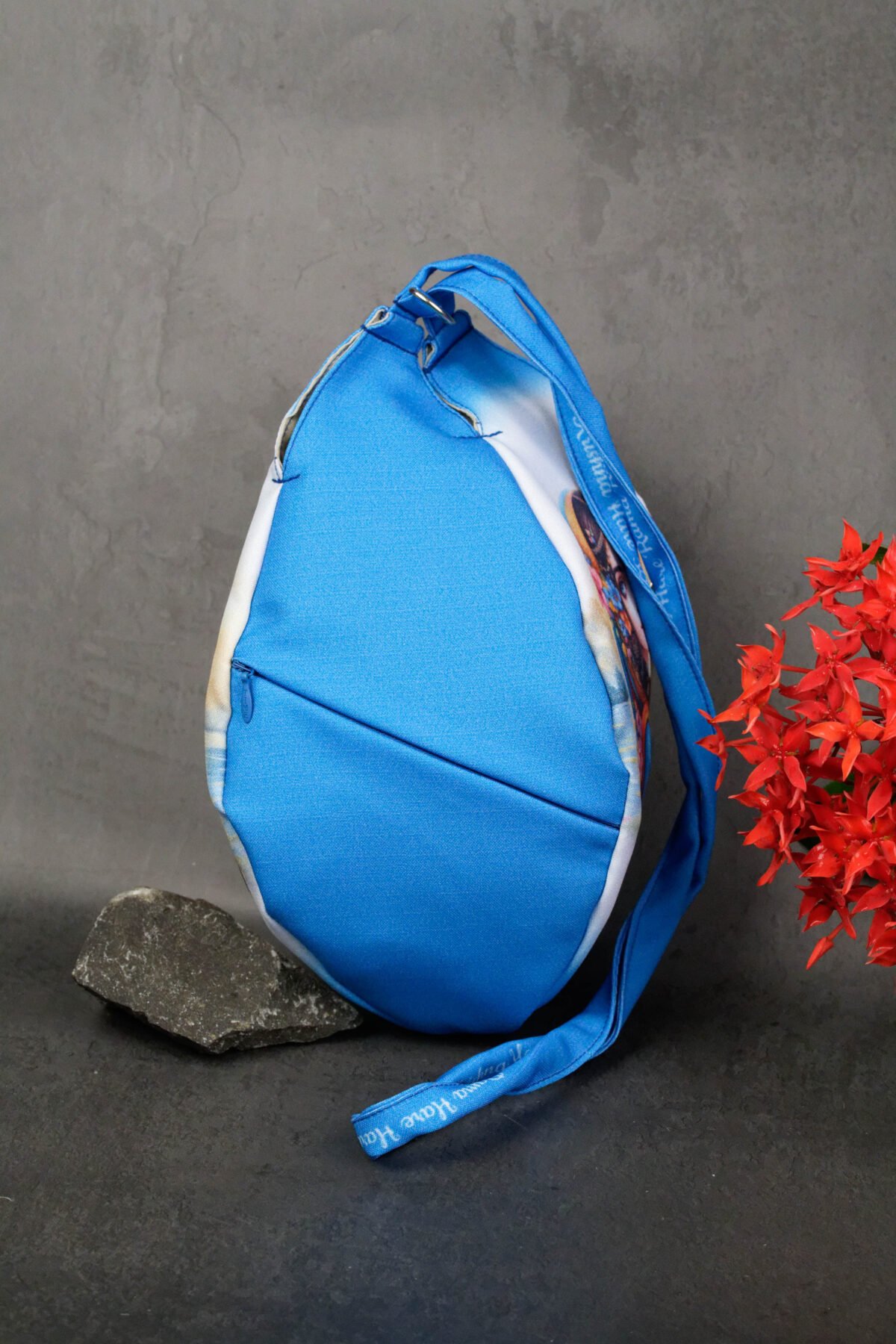 Stylish Sri Radhe Japa bag Prayer bag, Japa Mala bag/krishna bag/ beads bag/ meditation bag.