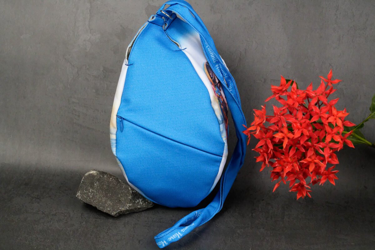 Stylish Sri Radhe Japa bag Prayer bag, Japa Mala bag/krishna bag/ beads bag/ meditation bag.