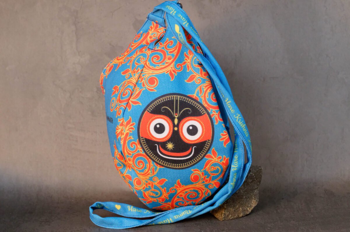 Stylish Jagannath  Japa bag Prayer bag, Japa Mala bag/krishna bag/ beads bag/ meditation bag.