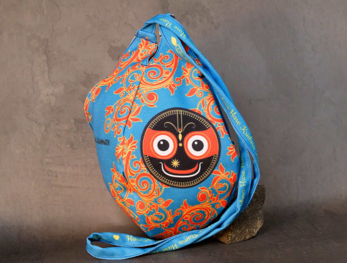 Stylish Jagannath  Japa bag Prayer bag, Japa Mala bag/krishna bag/ beads bag/ meditation bag.