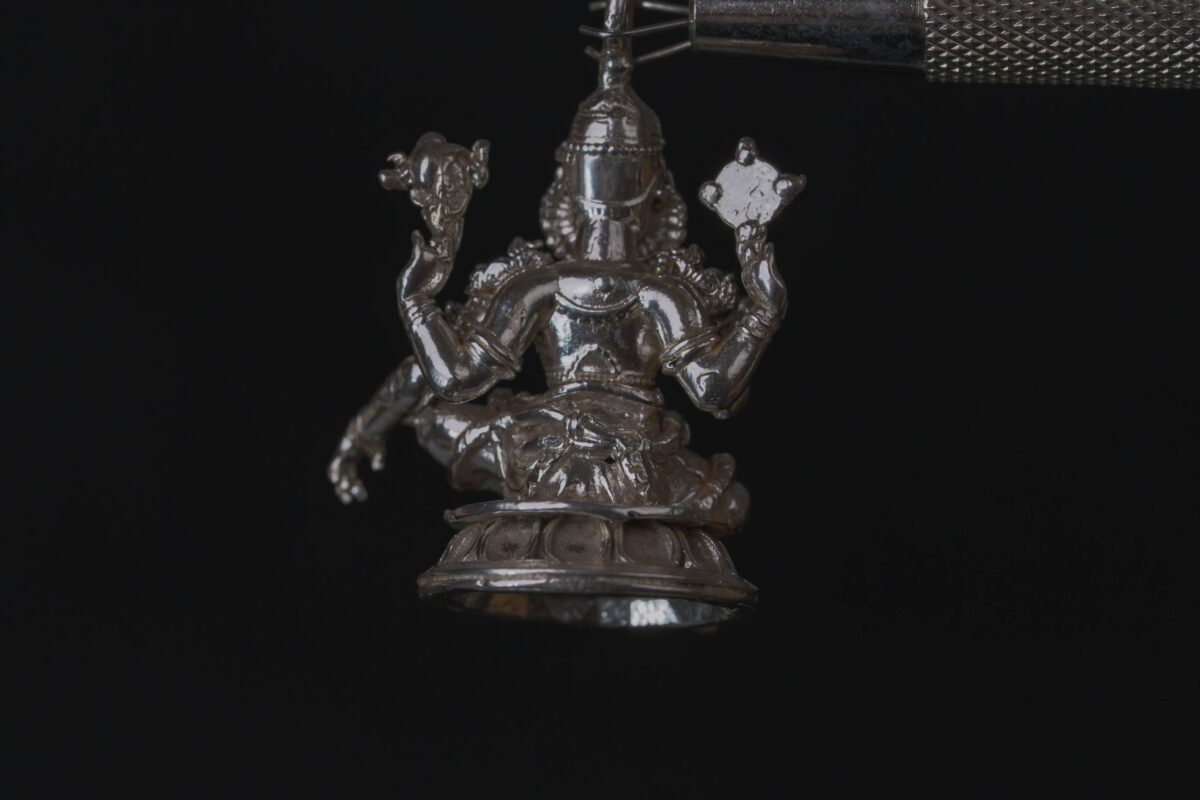 the Lord Yoga Nrisimadev Pendant silver 92.5