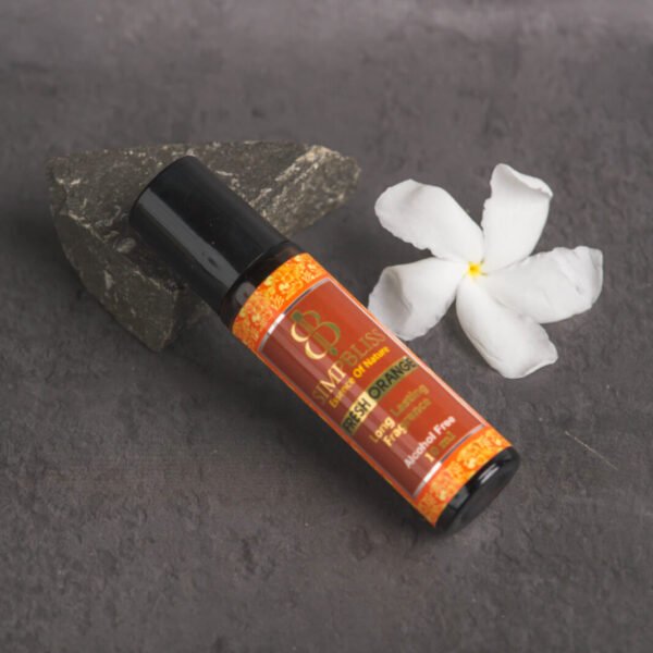 Fresh Orange fragrance body oil for men/women, Krishna style