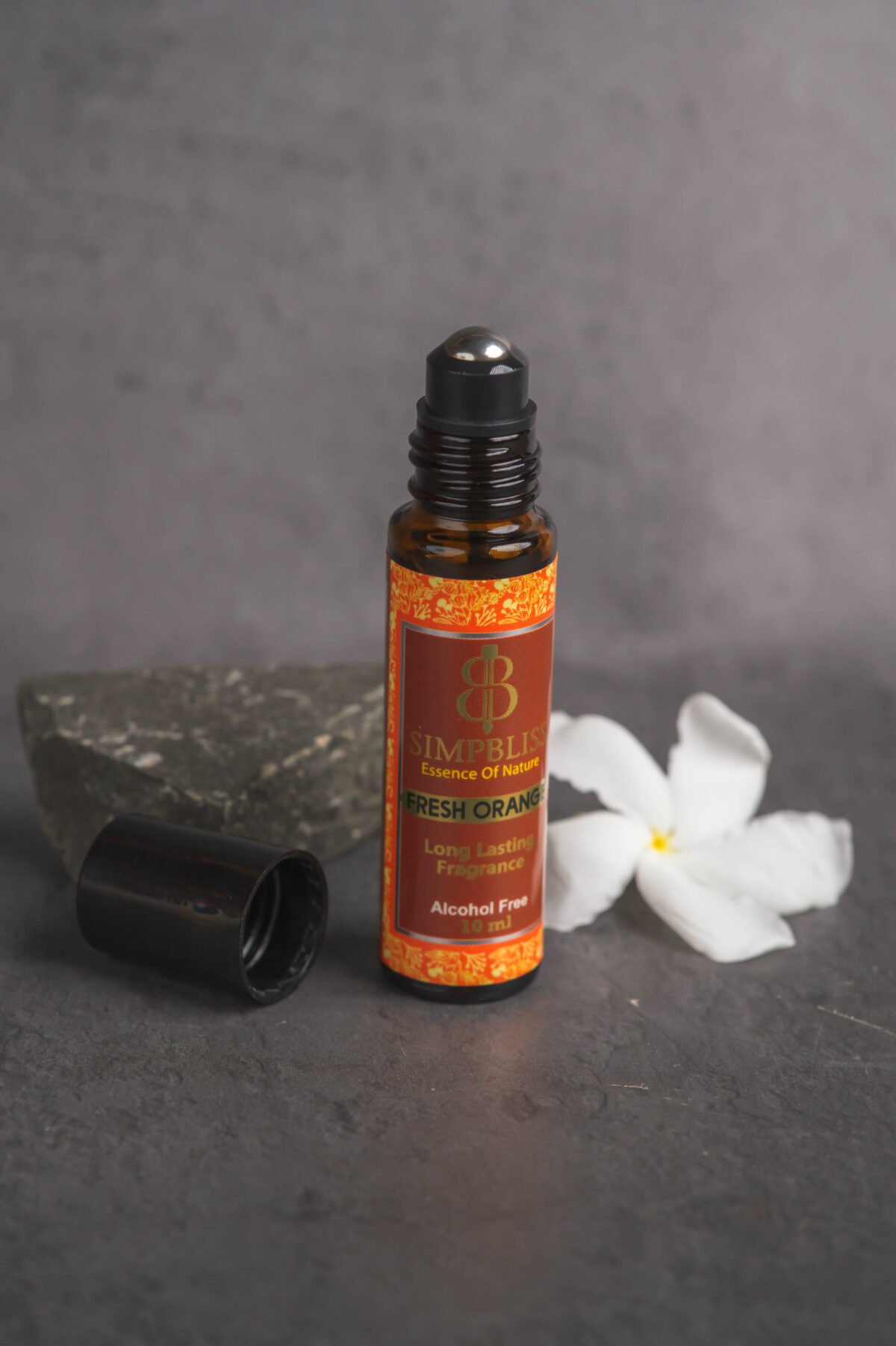 Fresh Orange fragrance body oil for men/women, Krishna style