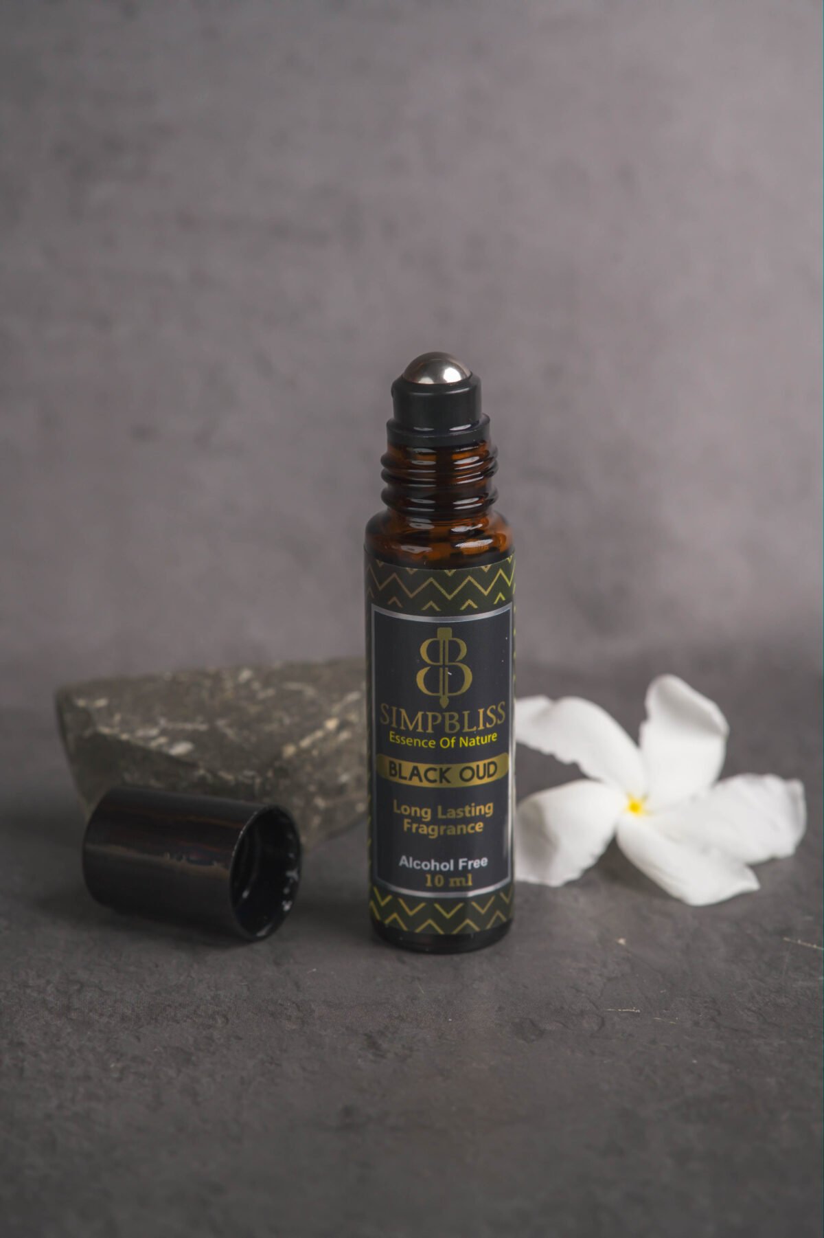 Black OUD fragrance body oil for men/women, Krishna style