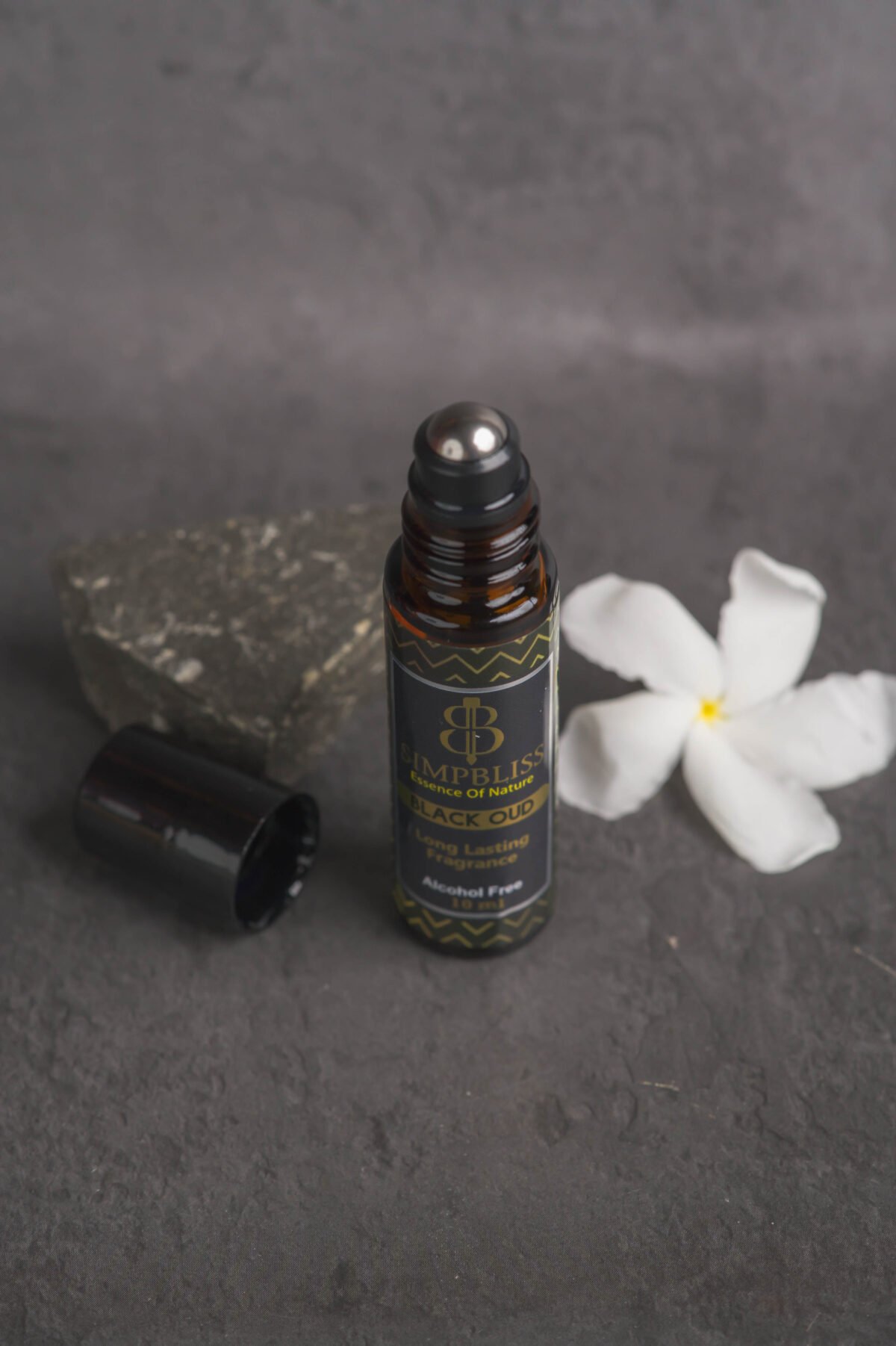 Black OUD fragrance body oil for men/women, Krishna style