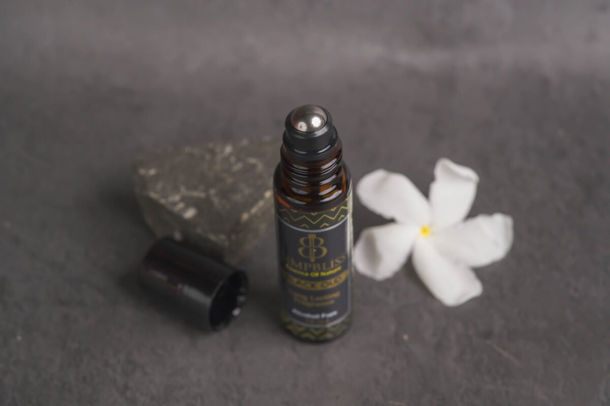 Black OUD fragrance body oil for men/women, Krishna style