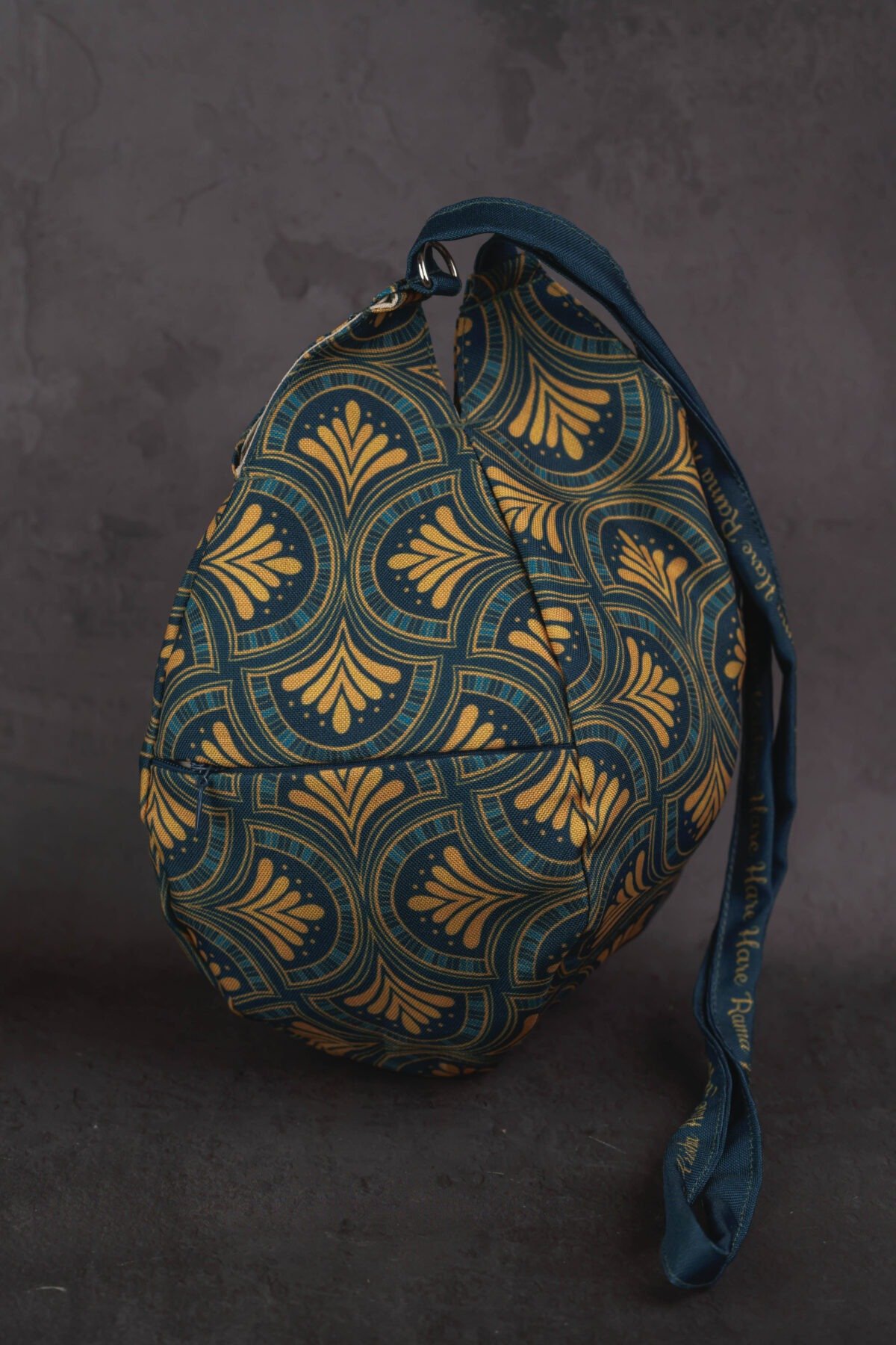 Japa Bag With  Sri Radhe prints  for Tulasi Beads ,Krishna bag.