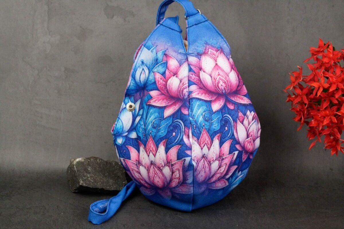 Best Pink Japa Bags with Tilak print  for Tulasi Beads ,Krishna bag