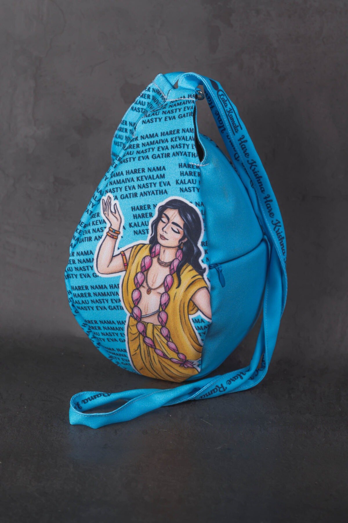 Gauranga  Prayer bag, Japa Mala bag/krishna bag/ beads bag/ meditation bag.