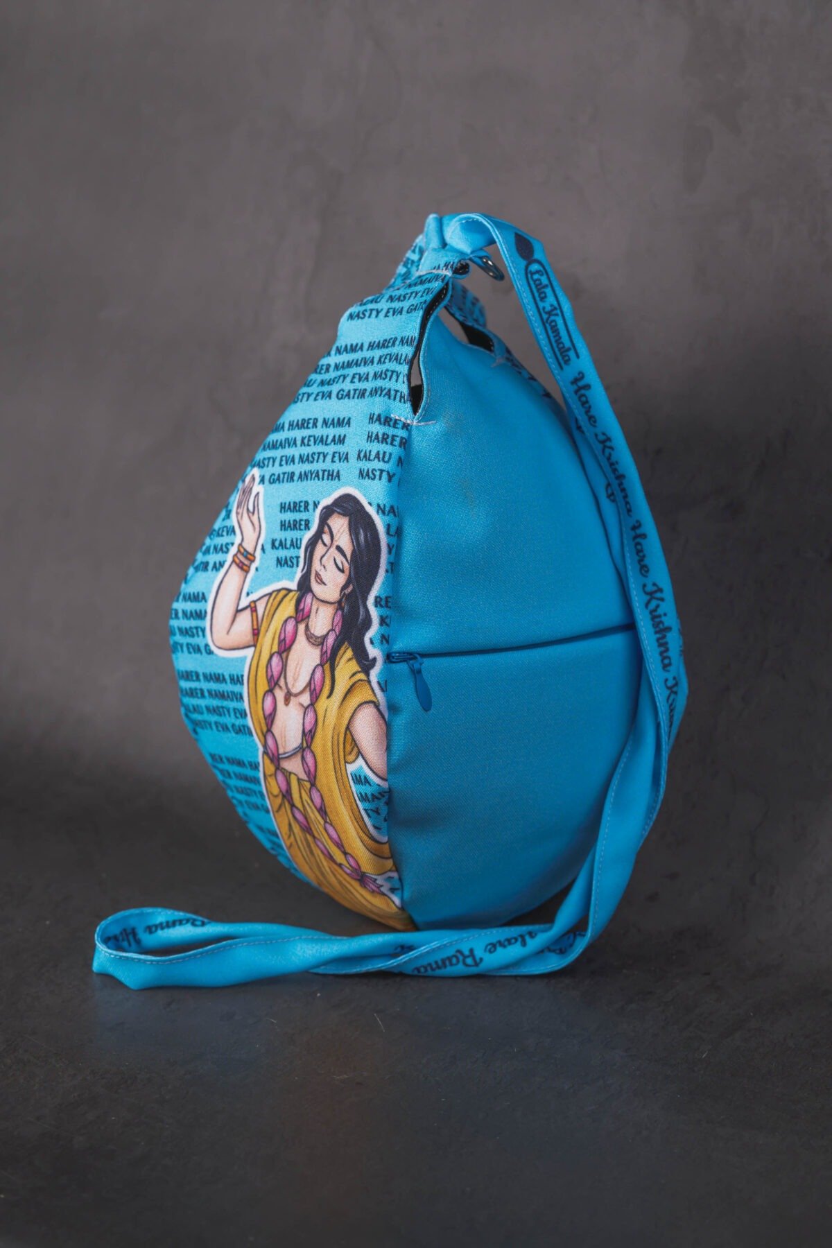 Gauranga  Prayer bag, Japa Mala bag/krishna bag/ beads bag/ meditation bag.