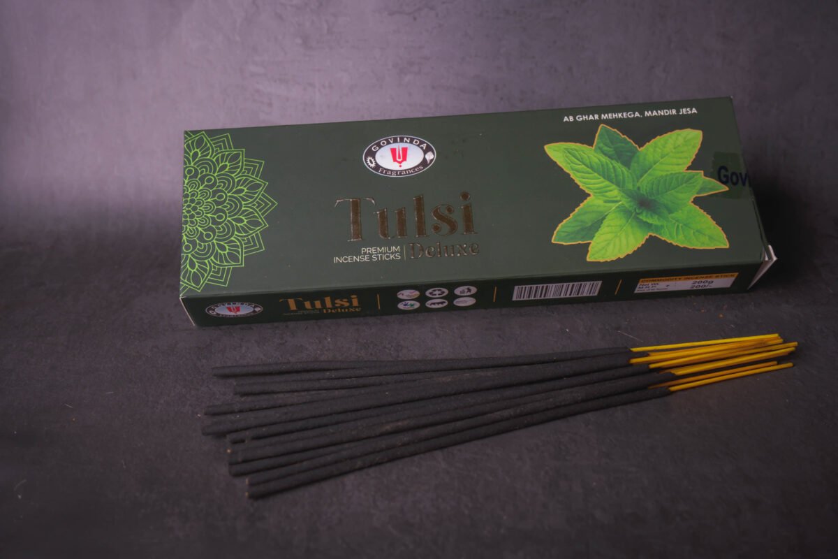 Tulasi , Hare Krishna Premium quality Incense is natural, smells of paradise handmade, from pure manure, from protected cows.