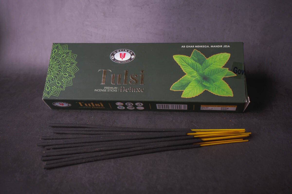 Tulasi , Hare Krishna Premium quality Incense is natural, smells of paradise handmade, from pure manure, from protected cows.