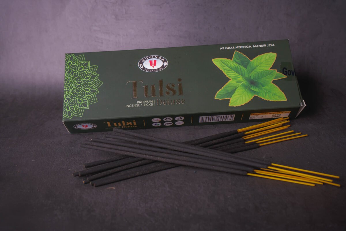 Tulasi , Hare Krishna Premium quality Incense is natural, smells of paradise handmade, from pure manure, from protected cows.