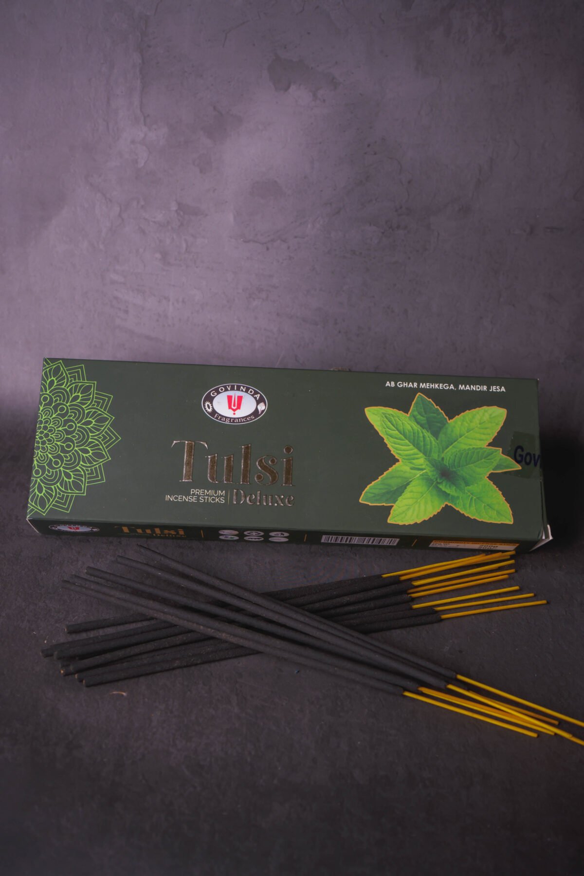 Tulasi , Hare Krishna Premium quality Incense is natural, smells of paradise handmade, from pure manure, from protected cows.