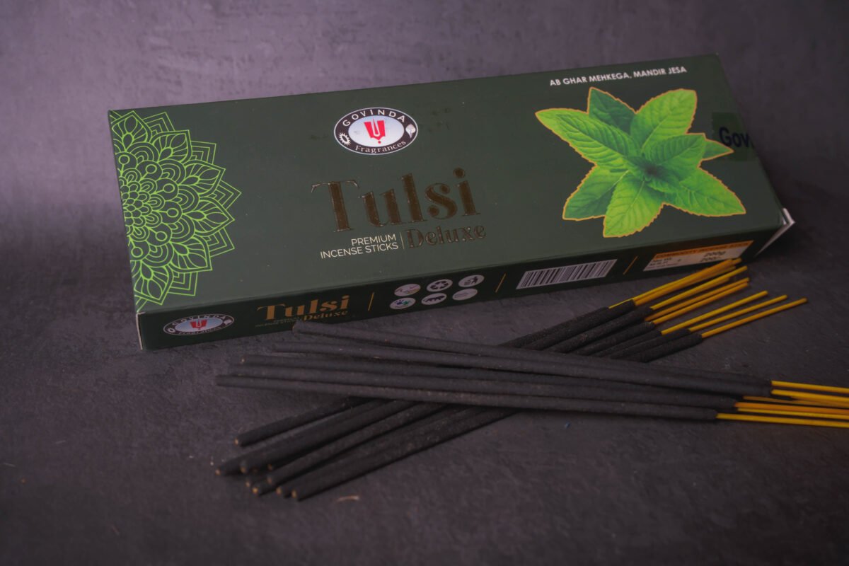 Tulasi , Hare Krishna Premium quality Incense is natural, smells of paradise handmade, from pure manure, from protected cows.