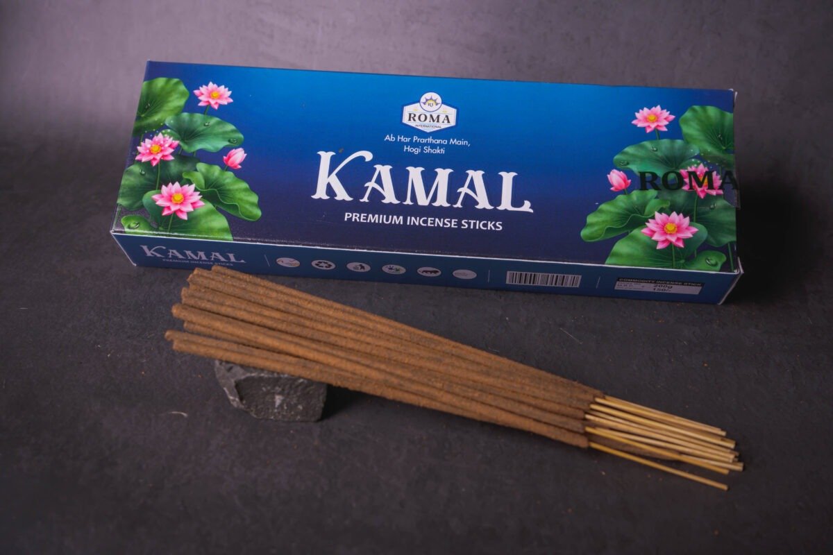 Kamal, Hare Krishna Premium quality Incense is natural, smells of paradise handmade, from pure manure, from protected cows.