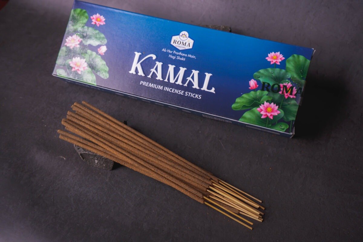 Kamal, Hare Krishna Premium quality Incense is natural, smells of paradise handmade, from pure manure, from protected cows.